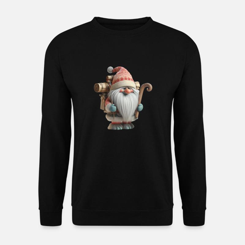 Weihnachtstroll 3 - Unisex Pullover - Schwarz