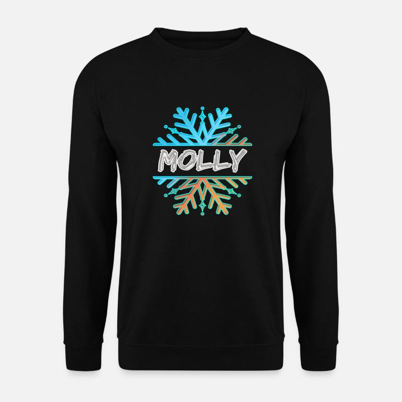 Molly Molly - Unisex Pullover - Schwarz