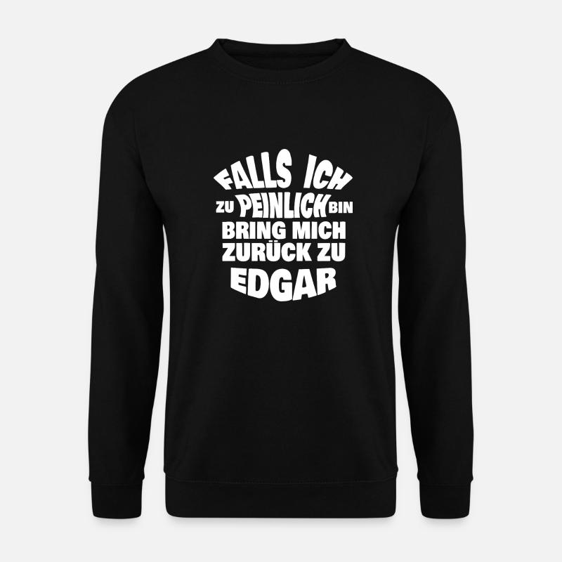 Geschenk für Edgar - Unisex Pullover - Schwarz