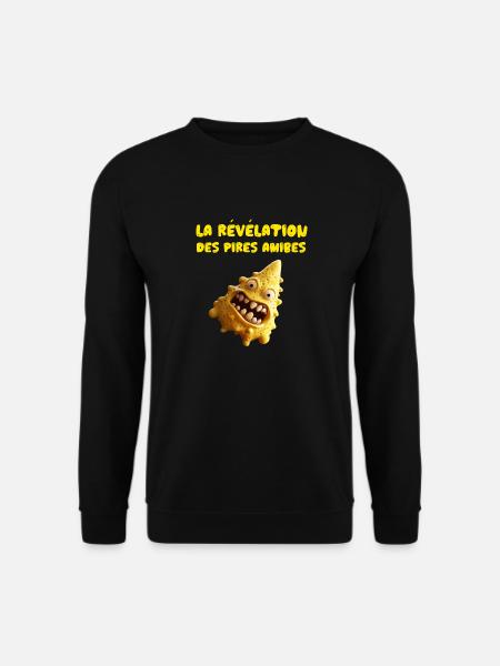 La révélation des pires amibes - Sweat-shirt Unisexe - noir
