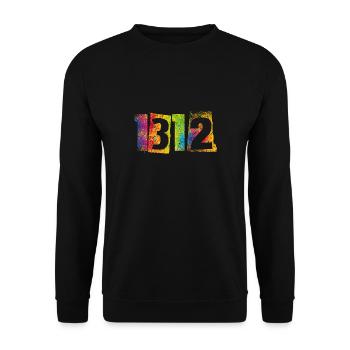 ACAB 1312 - Unisex Pullover - Schwarz - Vorne - Alina (178cm) & Michal (187cm)