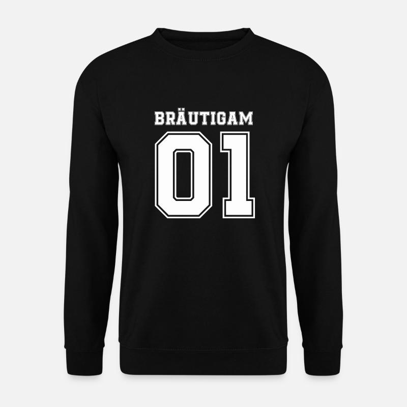 bräutigam 01 - Unisex Pullover - Schwarz