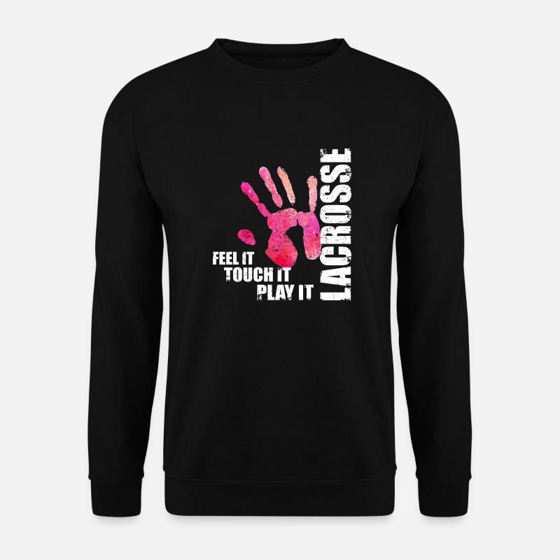 Crosse Sentez-le Touchez-le Jouez-le - Sweat-shirt Unisexe - noir