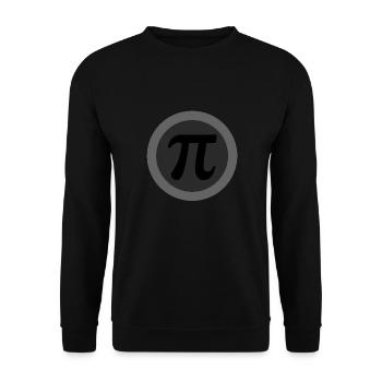 Pi Mathematische Zahl - Unisex Pullover - Schwarz - Vorne - Alina (178cm) & Michal (187cm)