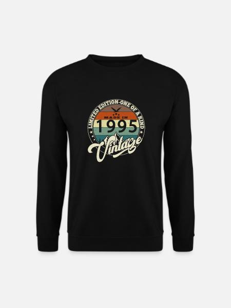 Jahrgang 1995 Das Beste aus 1995 - 30 Jahre Jubiläum - Unisex Pullover - Schwarz