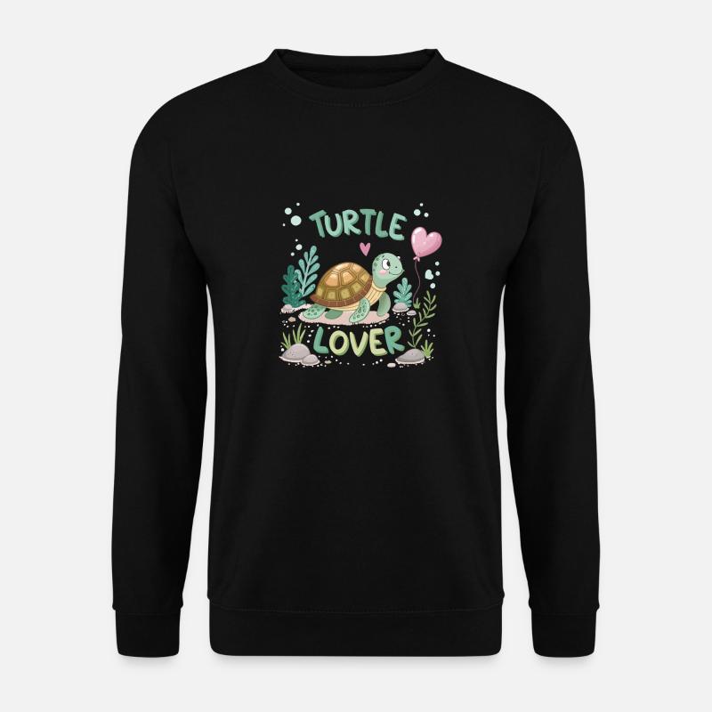 Schildkröten-Liebhaber - Unisex Pullover - Schwarz