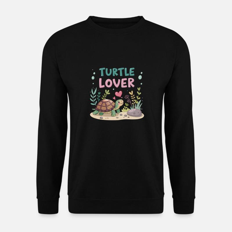 Turtle lovers - Unisex Sweatshirt - black