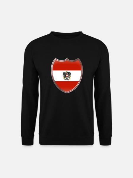 Austria (Österreich_Wappen) 02 - Unisex Pullover - Schwarz
