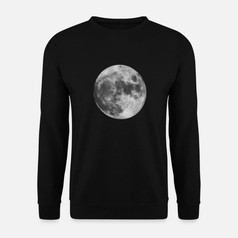 ursprünglicher Mondentwurf - Unisex Pullover - Schwarz