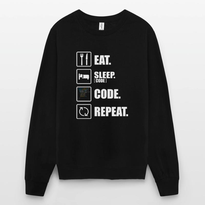 Informaticien drôle programmeur coder Sweat-shirt Unisexe