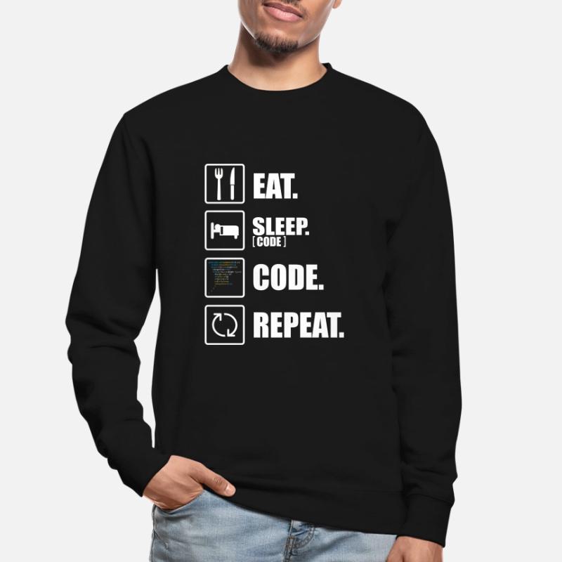 Informaticien drôle programmeur coder Sweat-shirt Unisexe
