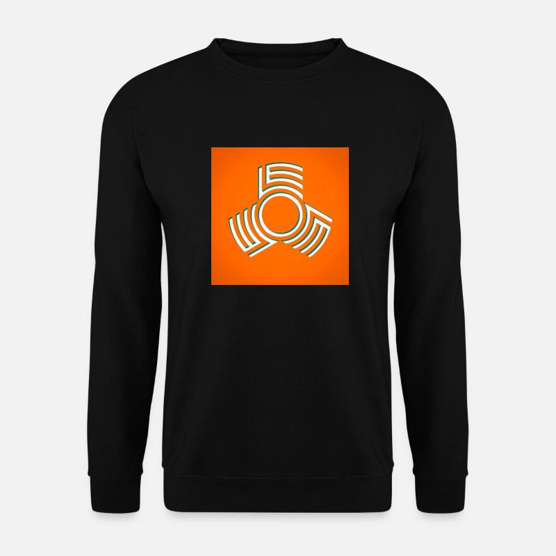 Leo -Triple Orange Version - Unisex Sweatshirt - black