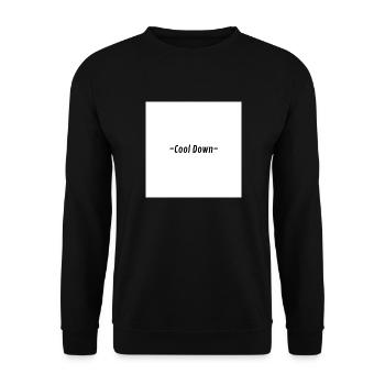 Refroidir! - Sweat-shirt Unisexe - noir - Devant - Alina (178cm) & Michal (187cm)