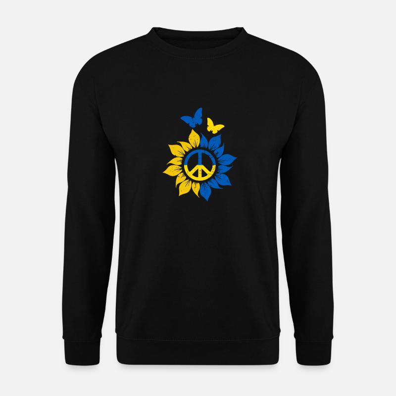 Ukraine - Unisex Pullover - Schwarz
