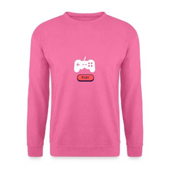Just play - Unisex Pullover - Pink - Vorne