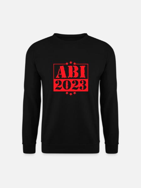 Abi 2023 - Abitur Abschluss Studium Abiturient - Unisex Pullover - Schwarz