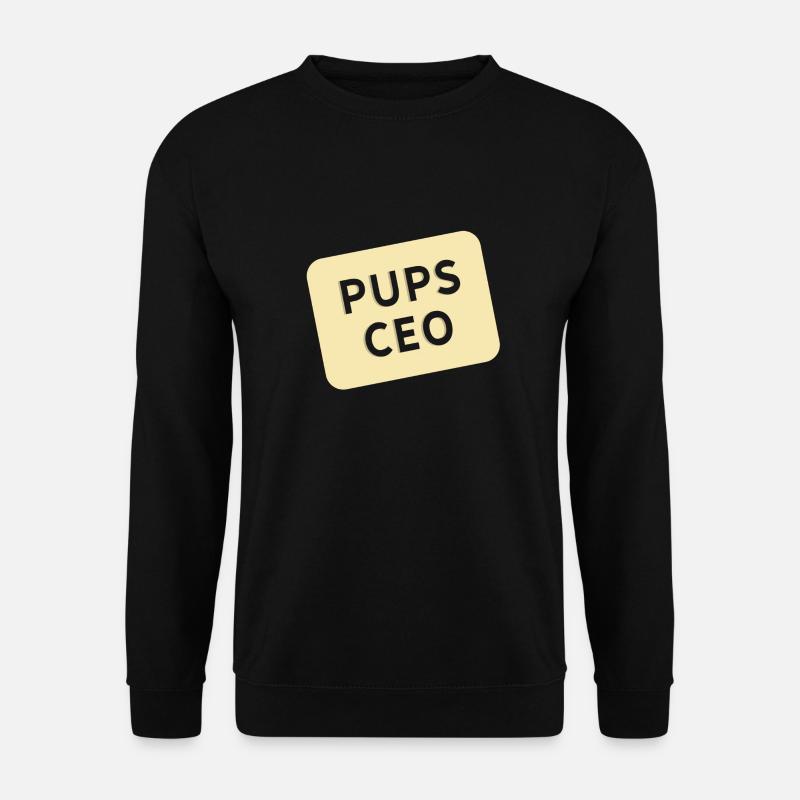 Pups CEO - Unisex Pullover - Schwarz