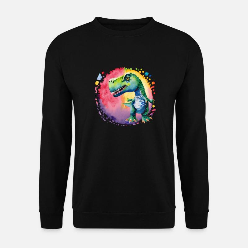 dino 40 - Unisex Pullover - Schwarz