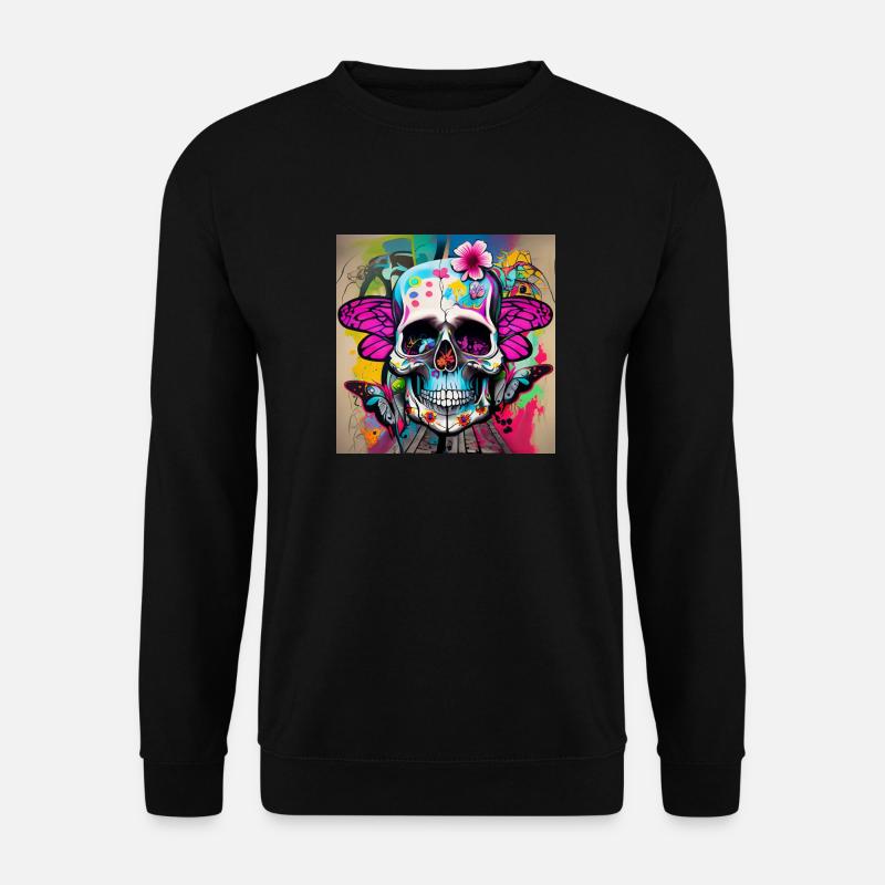Skull - Unisex Sweatshirt - black