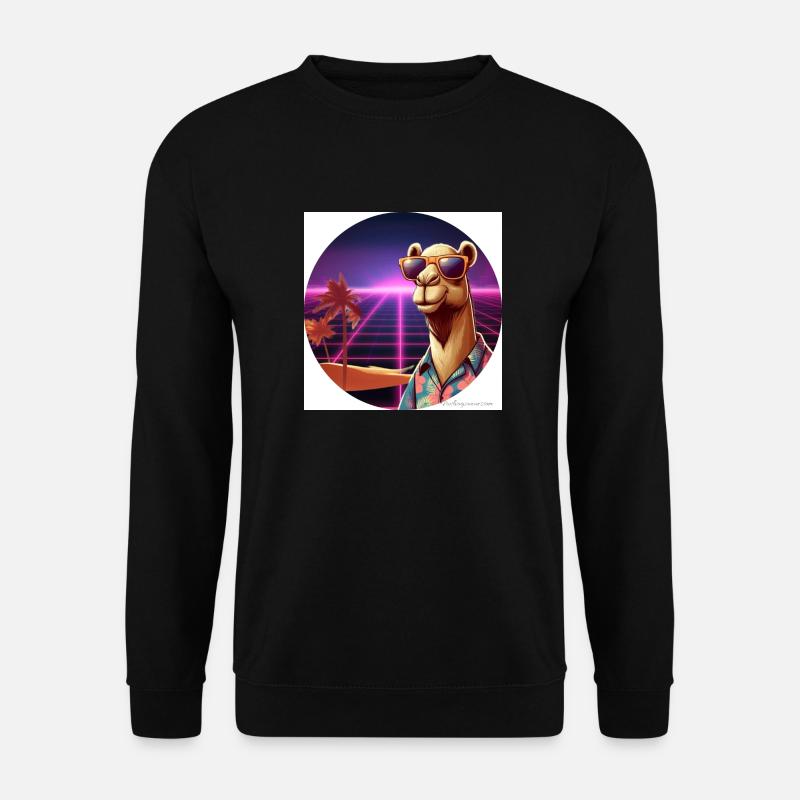 Cool camel - Unisex Sweatshirt - black