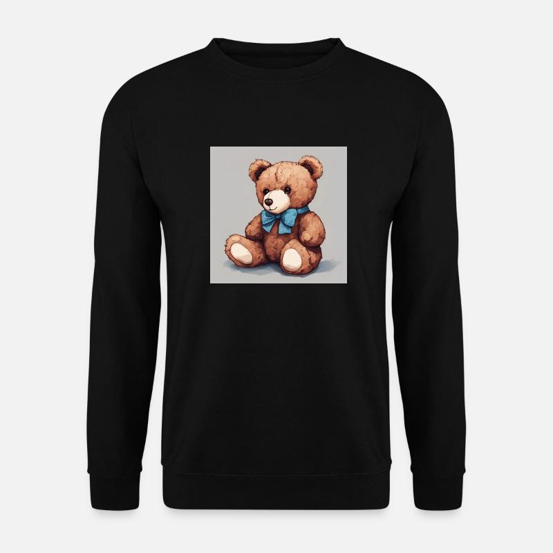 HugTeddy 🧸 – Der kuscheligste Bär - Unisex Pullover - Schwarz