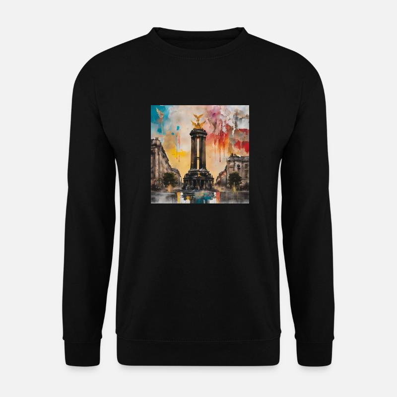 Siegessäule - Unisex Pullover - Schwarz