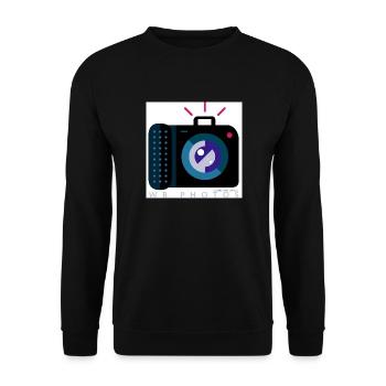 LOGO WBP - Sweat-shirt Unisexe - noir - Devant - Alina (178cm) & Michal (187cm)