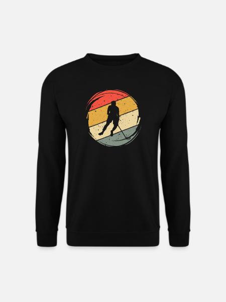 Floorballspieler Unihockey Floorball Spieler - Unisex Pullover - Schwarz