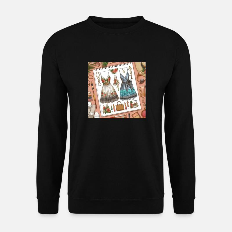 Conception. - Sweat-shirt Unisexe - noir