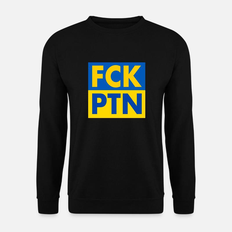 Fck ptn - Unisex Pullover - Schwarz