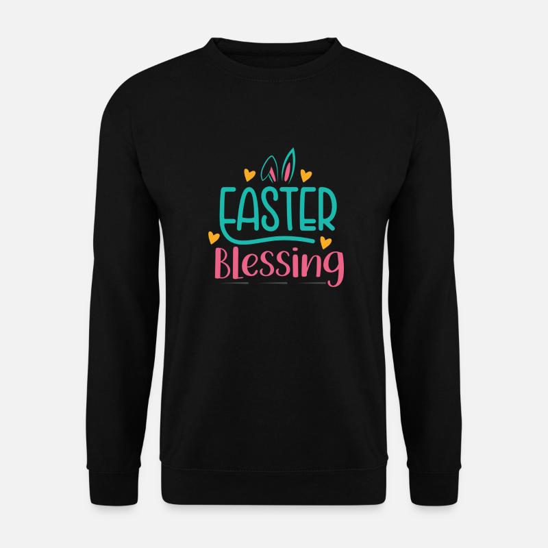 Happy Easter Easter Blessing - Unisex Sweatshirt - black