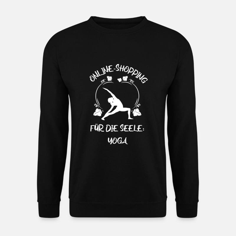 Yoga - Unisex Pullover - Schwarz