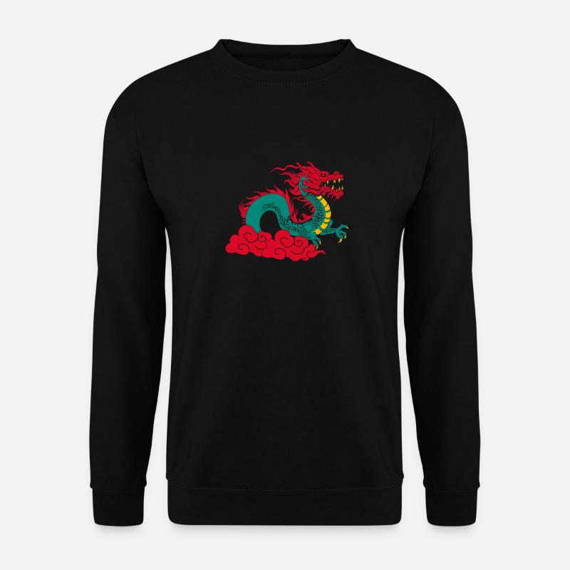 Année du Dragon 2024 - Sweat-shirt Unisexe - noir