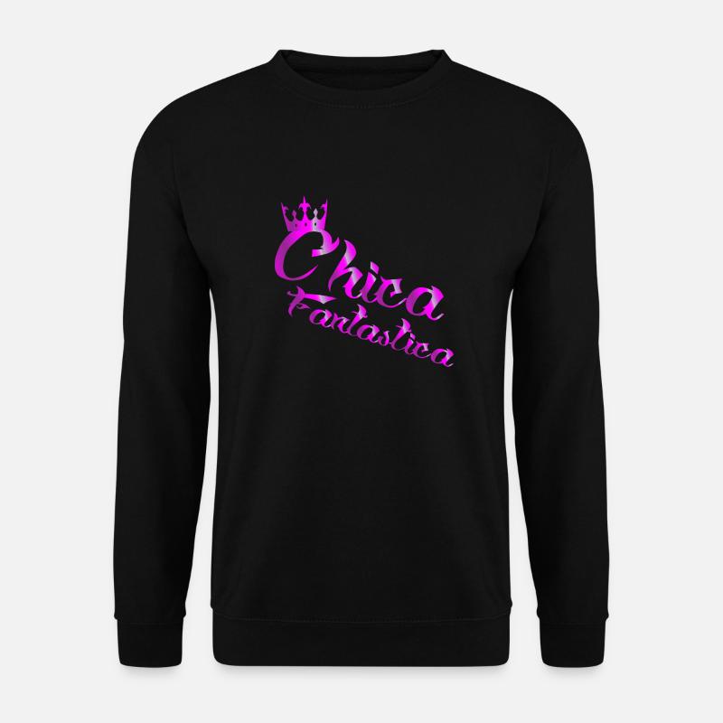 Chica Fantastica dos-santos-fashion - Unisex Pullover - Schwarz