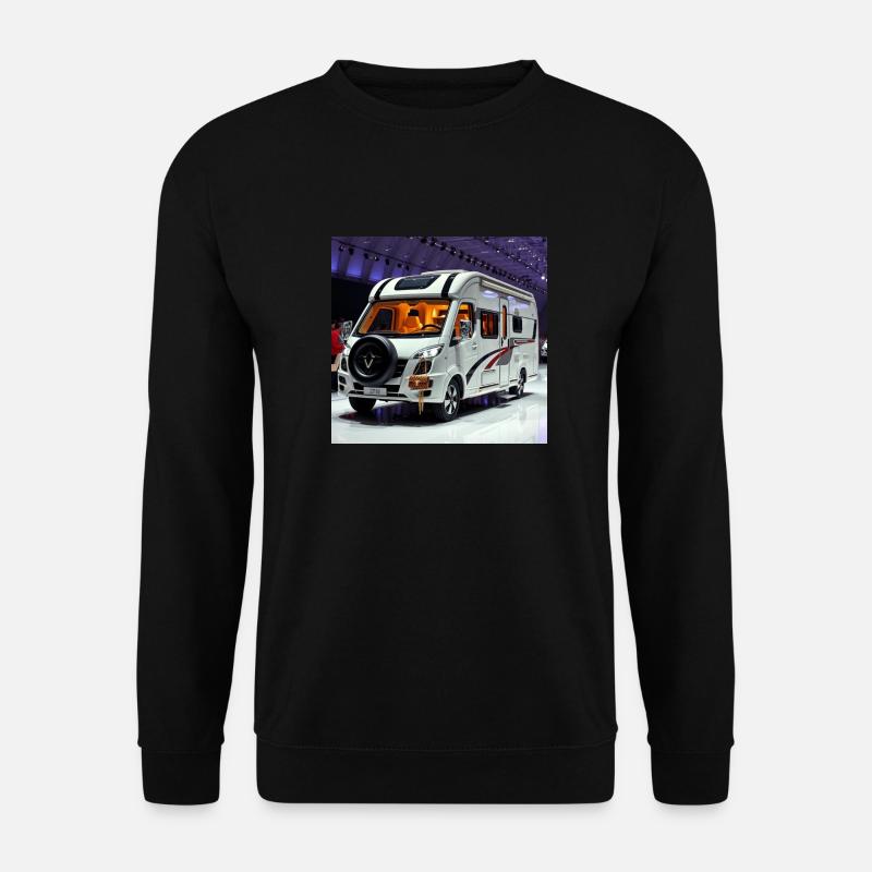 Luxus-Wohnwagen - Unisex Pullover - Schwarz
