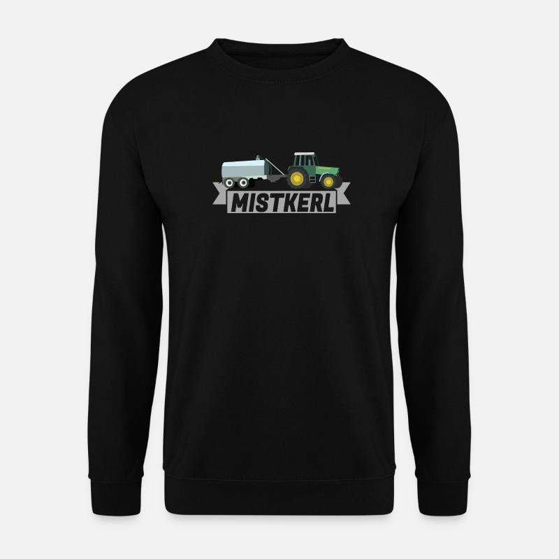 - MISTKERL - Güllefahrer , Jauchefahrer Geschenk - Unisex Pullover - Schwarz