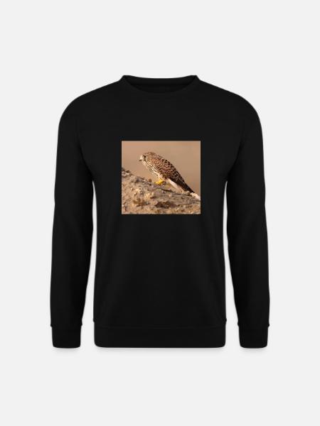 Eagle in desert - Unisex Sweatshirt - black