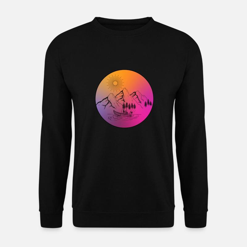 Outdoors - Unisex Sweatshirt - black