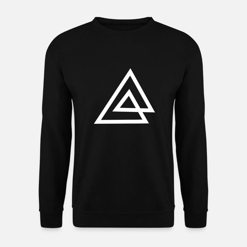 Symbol Triangle - Unisex Sweatshirt - black