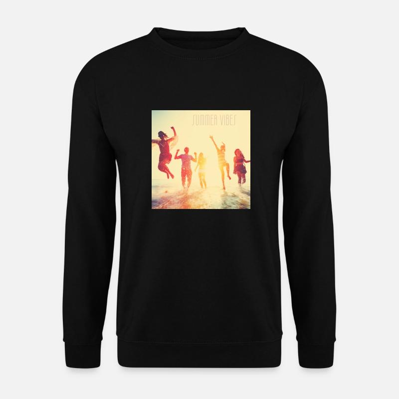 Summer Vibes - Unisex Sweatshirt - black