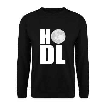 Bitcoin Hodl - Sweat-shirt Unisexe - noir - Devant - Alina (178cm) & Michal (187cm)