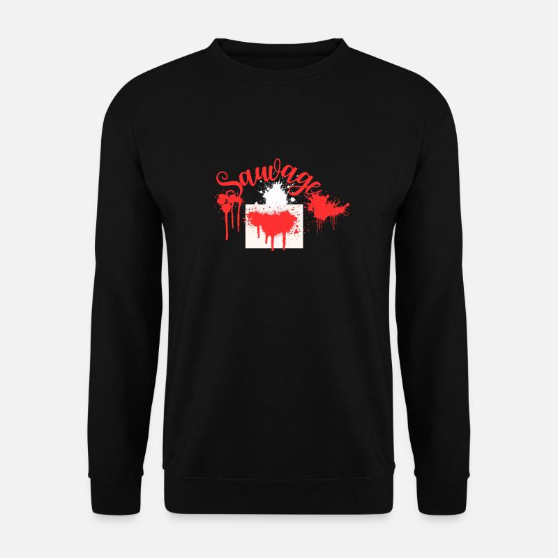 WILD - Unisex Sweatshirt - black