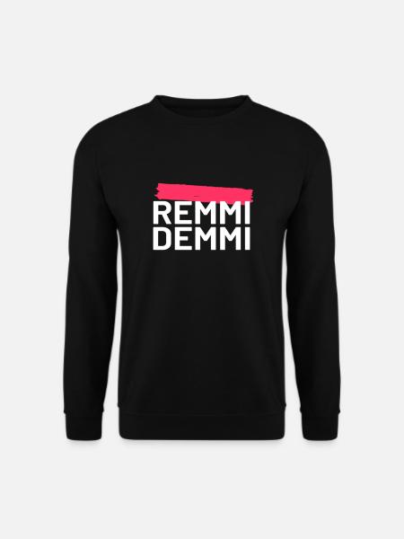 Remmidemmi Shirt - Unisex Pullover - Schwarz