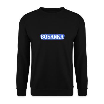 Bosnie Fille Bosanka Bosnie Bosnie-Herzégovine - Sweat-shirt Unisexe - noir - Devant - Alina (178cm) & Michal (187cm)