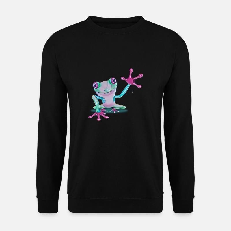frog - Unisex Sweatshirt - black
