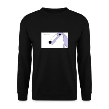 Let me do it for you - Sweat-shirt Unisexe - noir - Devant - Alina (178cm) & Michal (187cm)