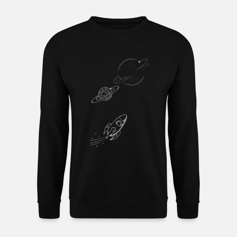 Weltall Collection - Unisex Pullover - Schwarz