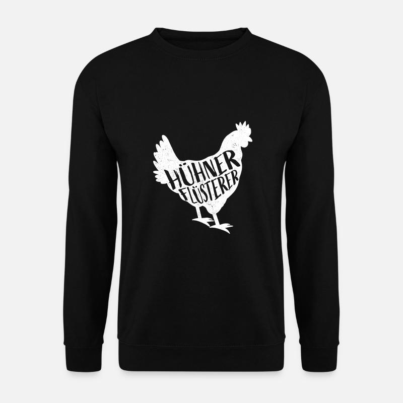 Hühnerflüsterer - Unisex Pullover - Schwarz
