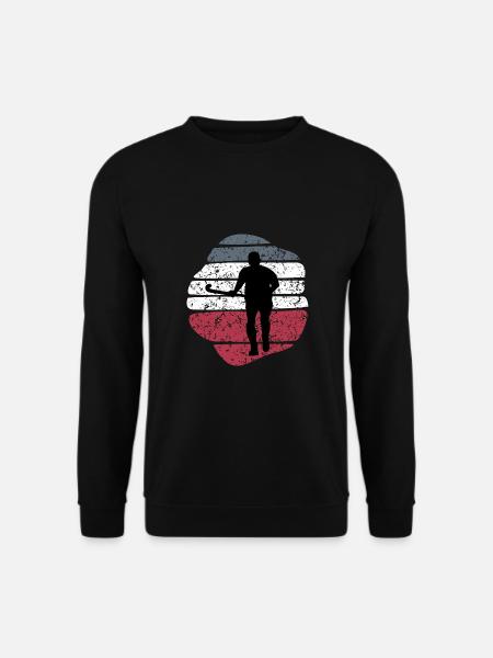 Hockey Feldhockey Hockeyspieler Hockeysaison - Unisex Pullover - Schwarz