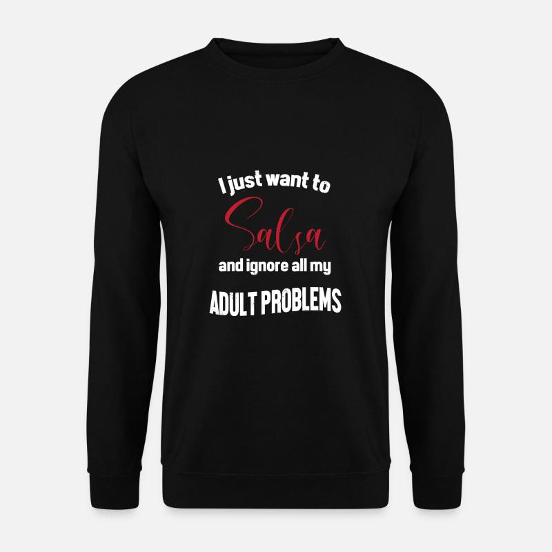 Danseuse de salsa Danseuse - Sweat-shirt Unisexe - noir